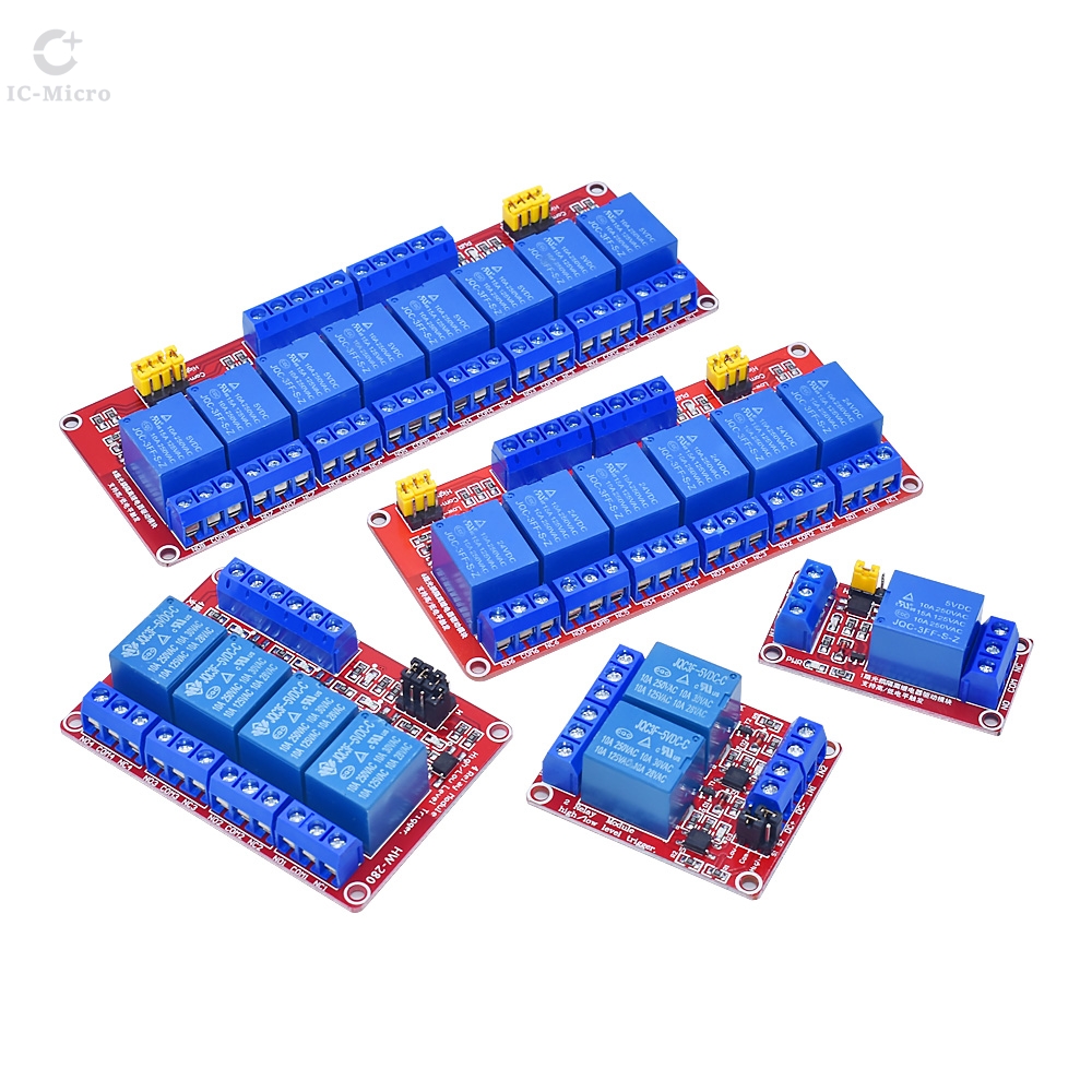 Relay 8 Channel Board - Escudo de placa de módulo de