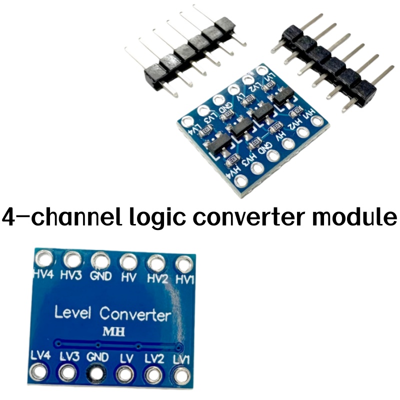 Level Shifter 3.3V - Módulo conversor de nível lógico de