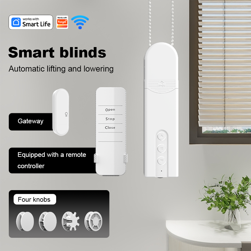 Home Automation Technology - Motor elétrico de rolo cego wi-fi,