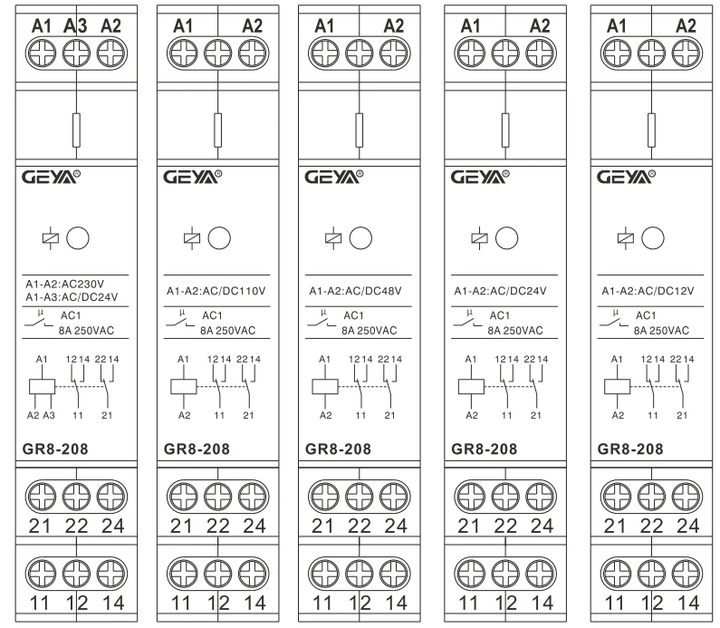 GEYA GR8-208 Relé Auxiliar Int - Shelly Relay Module avaliação e preço