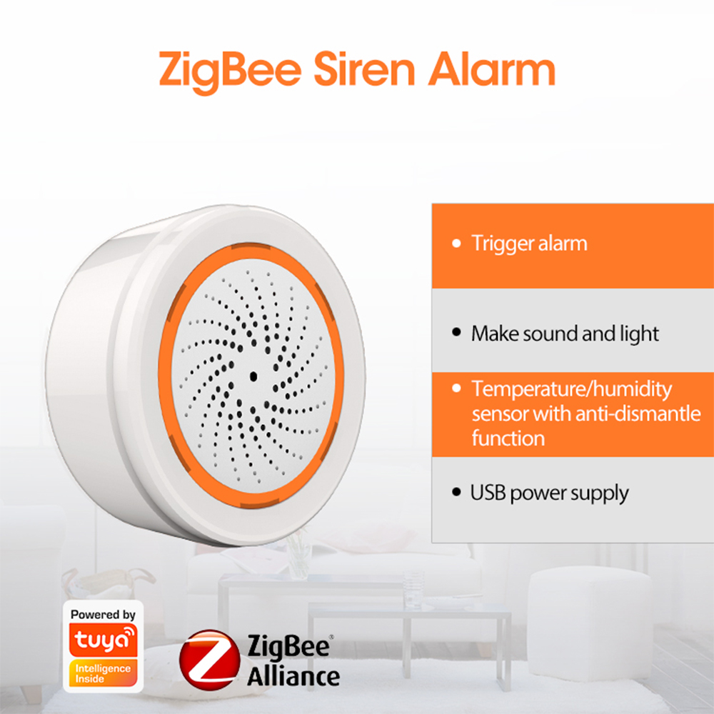 Neo-tuya zigbee sirene gateway - Home Automation Technology avaliação e preço