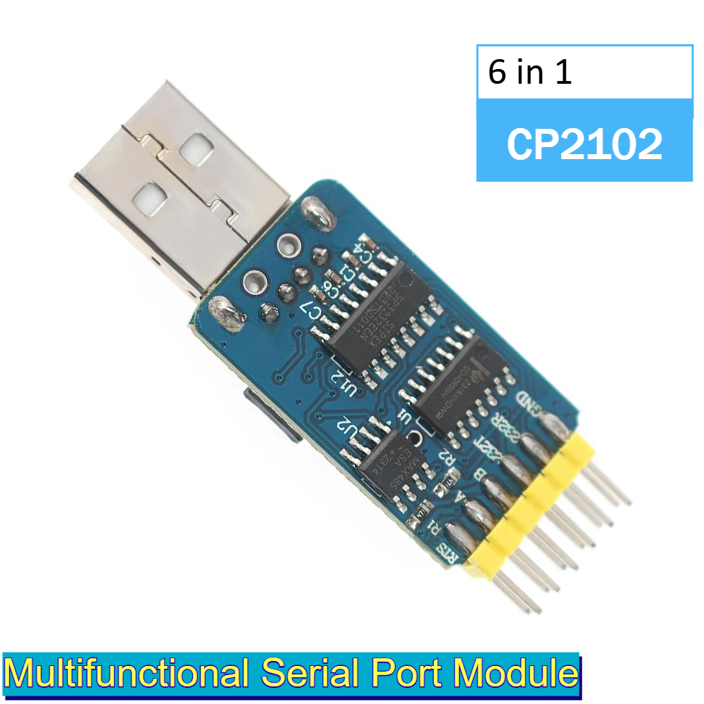 Adaptador serial usb 6 em 1 cp - Level Shifter 3.3V avaliação e preço