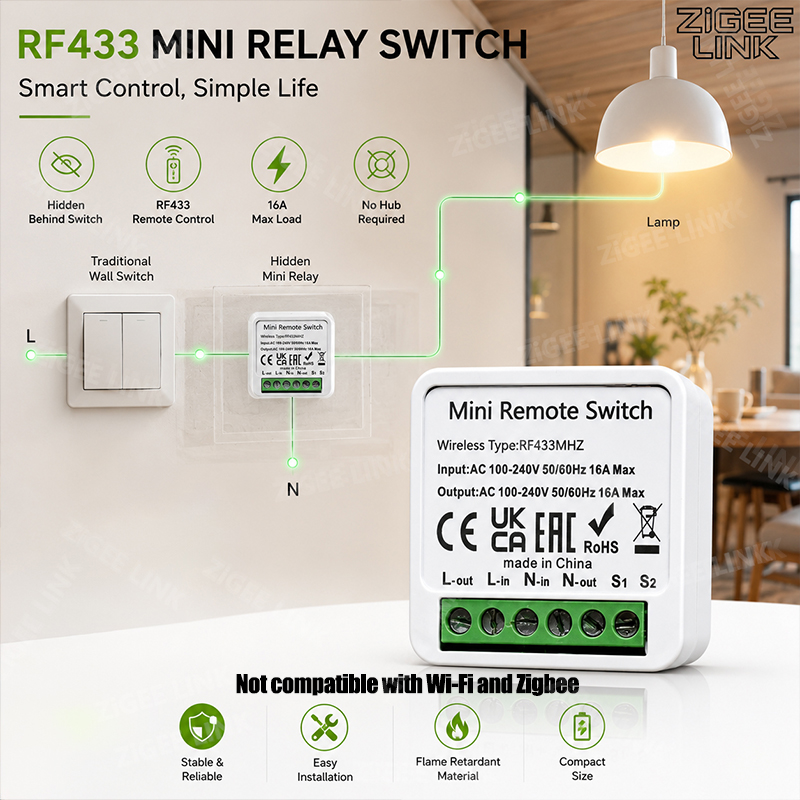 Receptor de Relé Inteligente M - Diy Home Automation System avaliação e preço