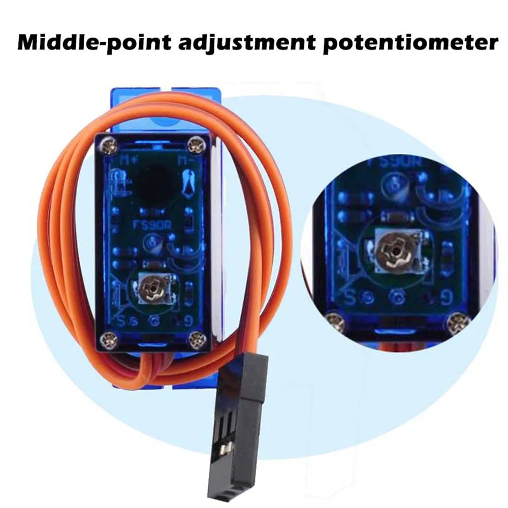 Feetech mini fs90r micro servo - Diy Automation avaliação e preço