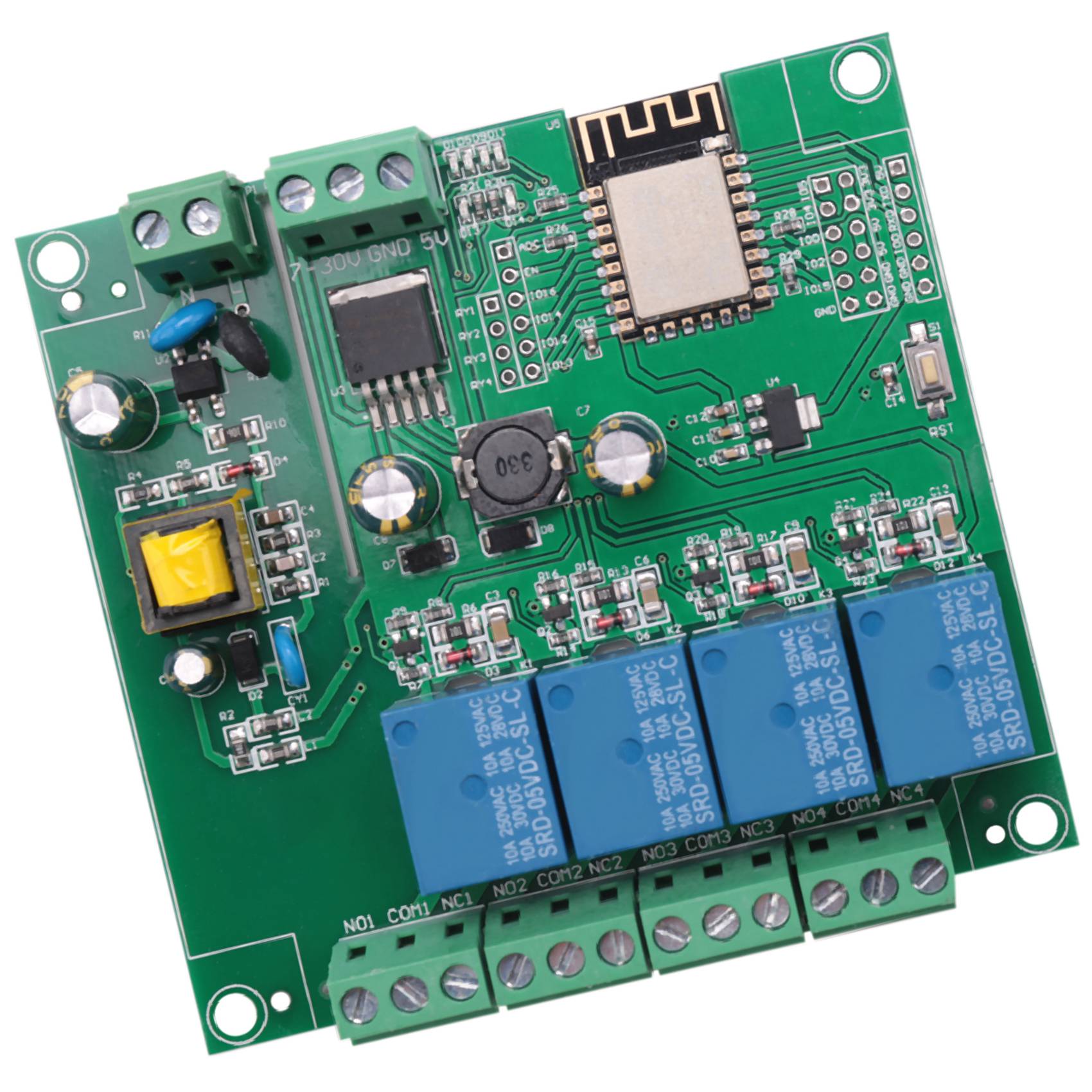 SCLS ESP8266 Módulo de relé se - Relay 8 Channel Board avaliação e preço