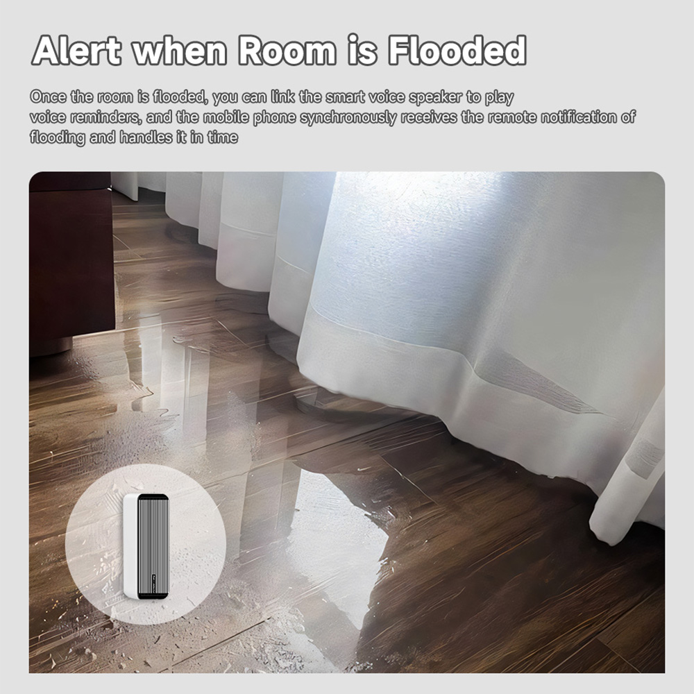 Tuya zigbee sensor de chuva tu - Home Automation Technology avaliação e preço