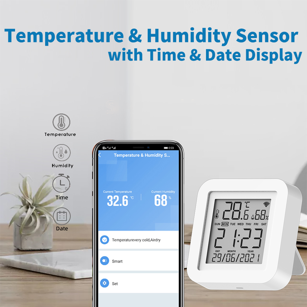 Sensor de temperatura e umidad - Home Automation Technology avaliação e preço